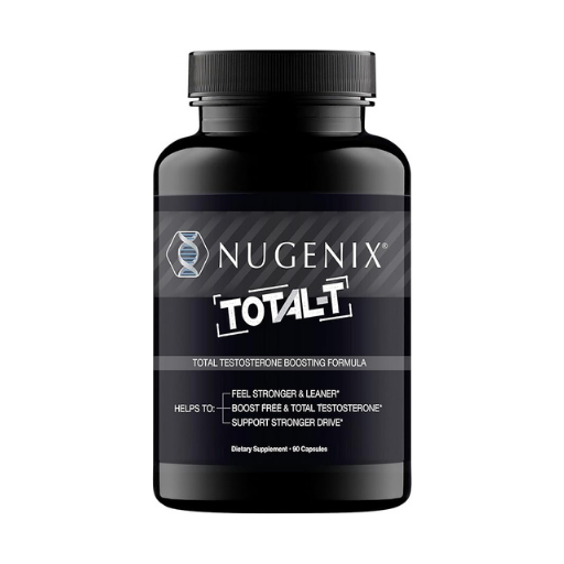 Nugenix Total-T, Free and Total Testosterone Booster Supplement for Men, 90 Count