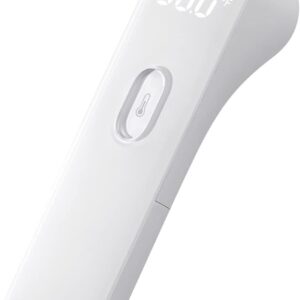 iHealth No-Touch Forehead Thermometer, Infrared Digital Thermometer for Adults and Kids, Touchless Baby Thermometer, 3 Ultra-Sensitive Sensors, Large LED Digits, Quiet Vibration Feedback, Non Contact