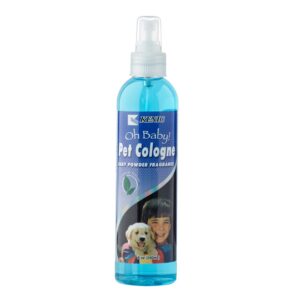 Oh Baby Pet Cologne & Deodorizer Spray, Soft Baby Powder Scent, Neutralizes Odors, Shines Coat & Fur, For Dogs & Cats