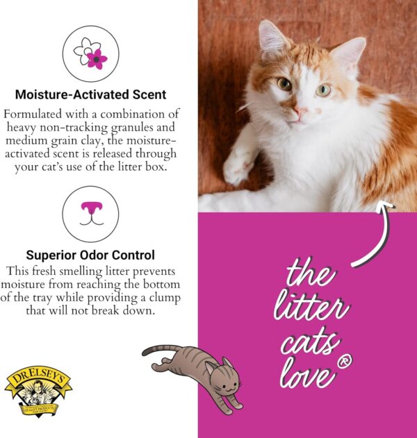 Precious Cat Elsey's Ultra Scented Cat Litter,18 Lb/8.16 Kg (Pack May Vary) Clay - Image 3