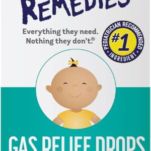 Little Remedies Gas Relief Drops | Natural Berry Flavor | 1 oz. | Pack of 1 | Gently Works in Minutes | Safe for Newborns