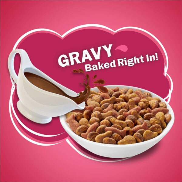 Purina Friskies Dry Cat Food, Gravy Swirlers - 3.15 lb. Bag - Image 2