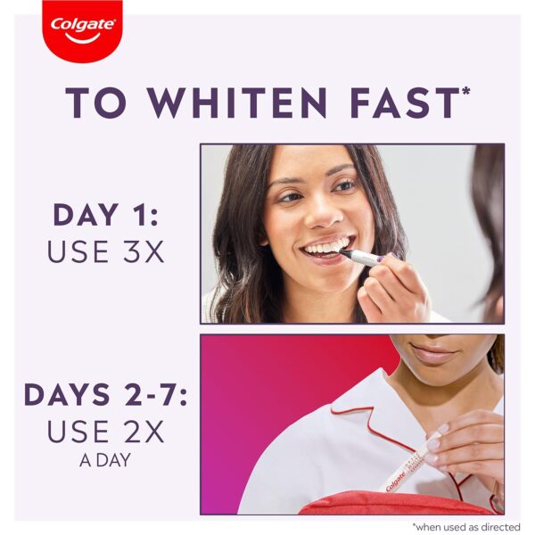 Colgate Optic White Express Teeth Whitening Pen with 35 Treatments, Enamel Safe, Designed for No Tooth Sensitivity, 0.08 oz - Image 3