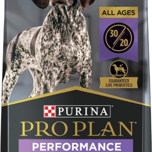 Purina Pro Plan High Energy, High Protein Dog Food, SPORT 30/20 Salmon & Rice Formula - 33 lb. Bag