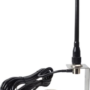 HYS VHF Marine Antenna Low-Profile 156-163Mhz Antennas W/16.4ft(5m) RG58 Low Loss Premium Coaxial Cable with PL259