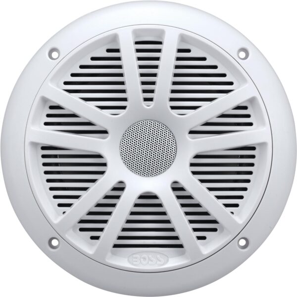 BOSS Audio Systems MR6W 6.5 inch Marine Boat Stereo Speakers - 180 Watts (per pair), Coaxial, 2 Way, Full Range, 4 Ohms, Weatherproof, Sold in Pairs - Image 4
