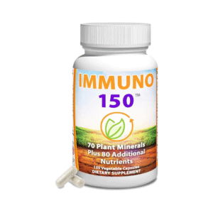 Immuno150 Immune Support Supplement, 150 Vegetable Capsules - Immunity Boost Packed with 70 Trace Minerals, 13 Essential Vitamins, Antioxidants, Herbs & Amino Acids - Immune System Booster for Adults